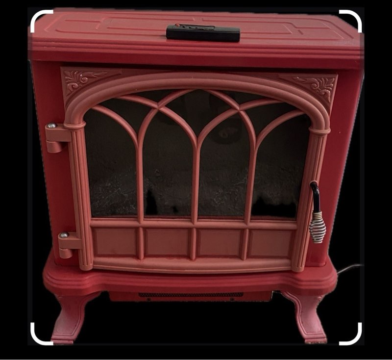 Electric stove  withe heter  DFS-550-25 dimension 21 in W x12.4 in D x 23.1 in H