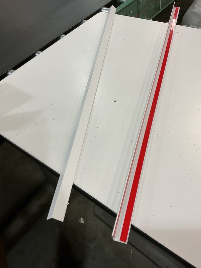 Condition photo showing Good Condition for generic aluminum alloy corner guard, corner protection strip, living room corner protection decorative tile edge closing strip(white,2x200cm/0.8x79in)