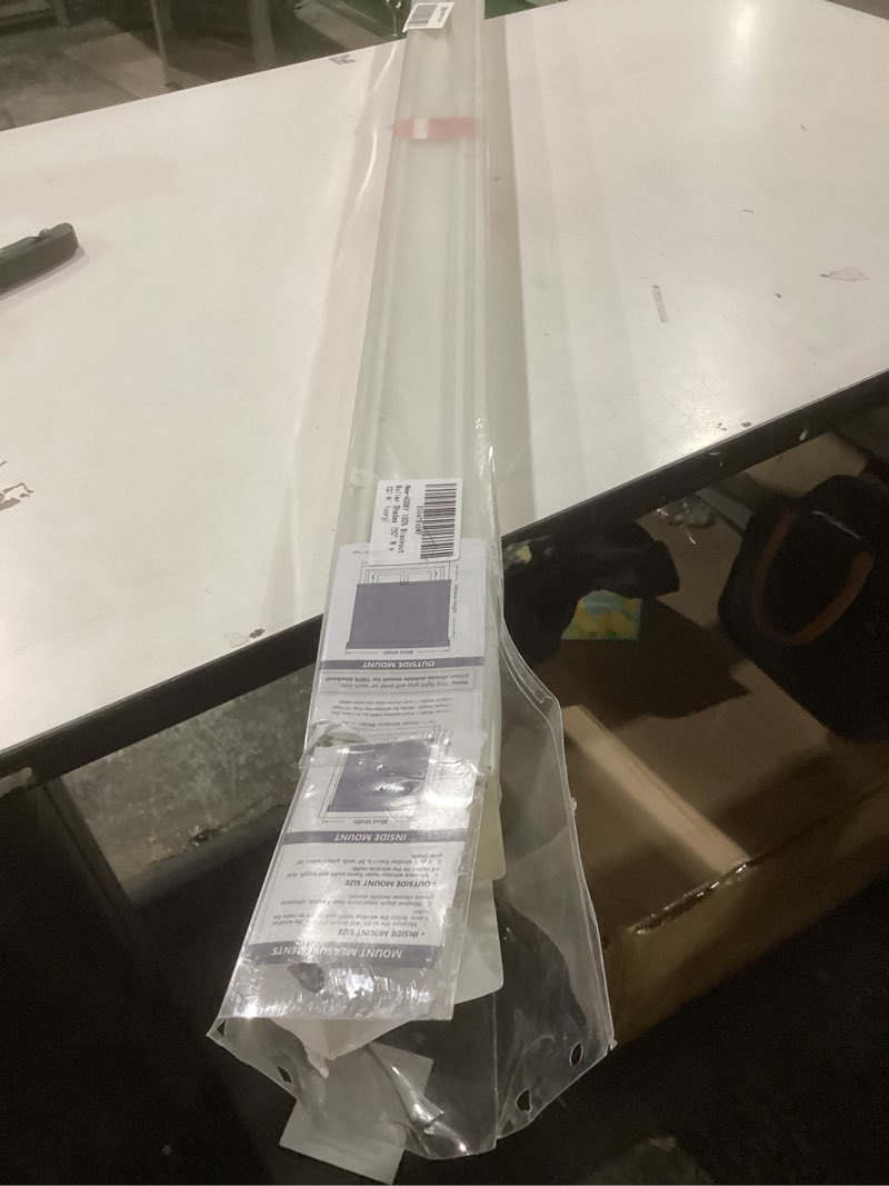 Condition photo showing Good Condition for AOSKY 100% Blackout Roller Shades Cordless Blinds for Windows, Free-Stop Shades with Valance, Thermal Insulated Fabric, UV Protection, Natural Woven Blinds for Home and Office (50" W x 72" H, Ivory)