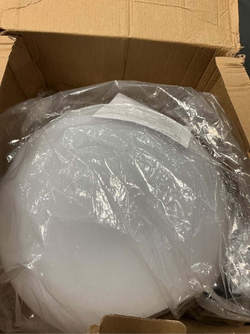 Condition photo showing Good Condition for shumi solar ball light-12inch led outdoor table lamp,16 rgb colors and dimmable globe light with remote,decor for patio,garden,yard,beach,pathway,nursery