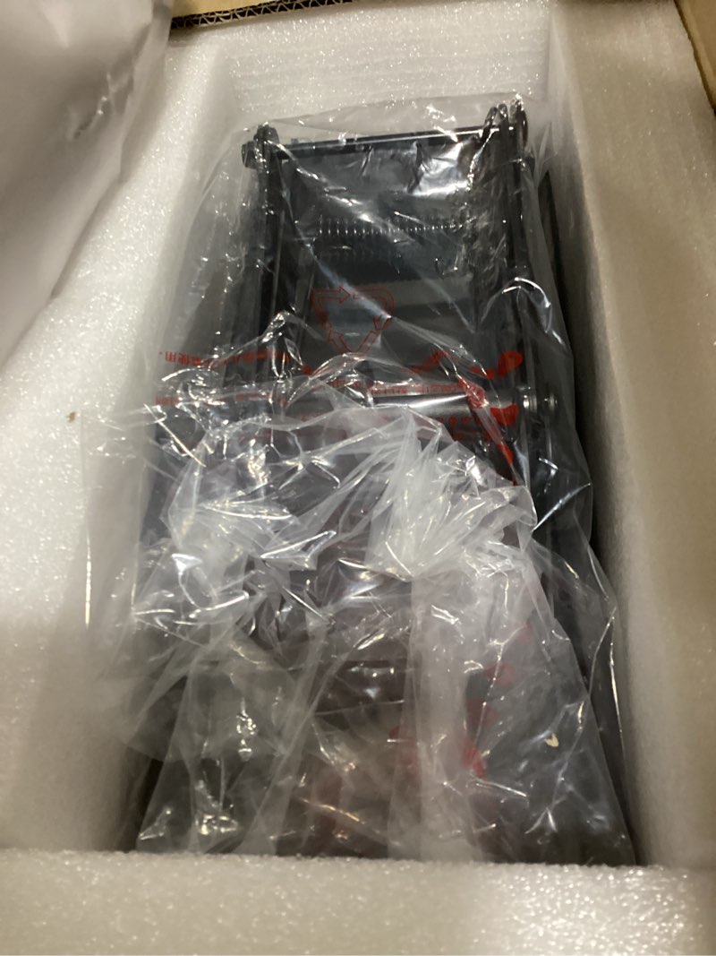 Condition photo showing As Is for HUANUO Keyboard Tray Under Desk, 360 Adjustable Ergonomic Sliding Keyboard & Mouse Tray, Under Desk Keyboard Tray Slide Out, Keyboard Holder Under Desk for Typing in Home, Office Work, 25"W x 9.84"D Black