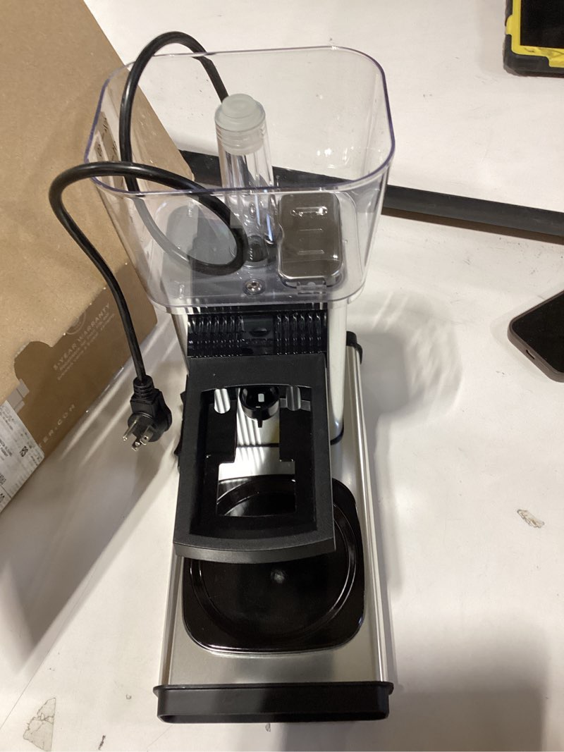 Condition photo showing As Is for Technivorm Moccamaster 53941 KBGV Select 10-Cup Coffee Maker, Polished Silver, 40 ounce, 1.25l 10-Cup Polished Silver