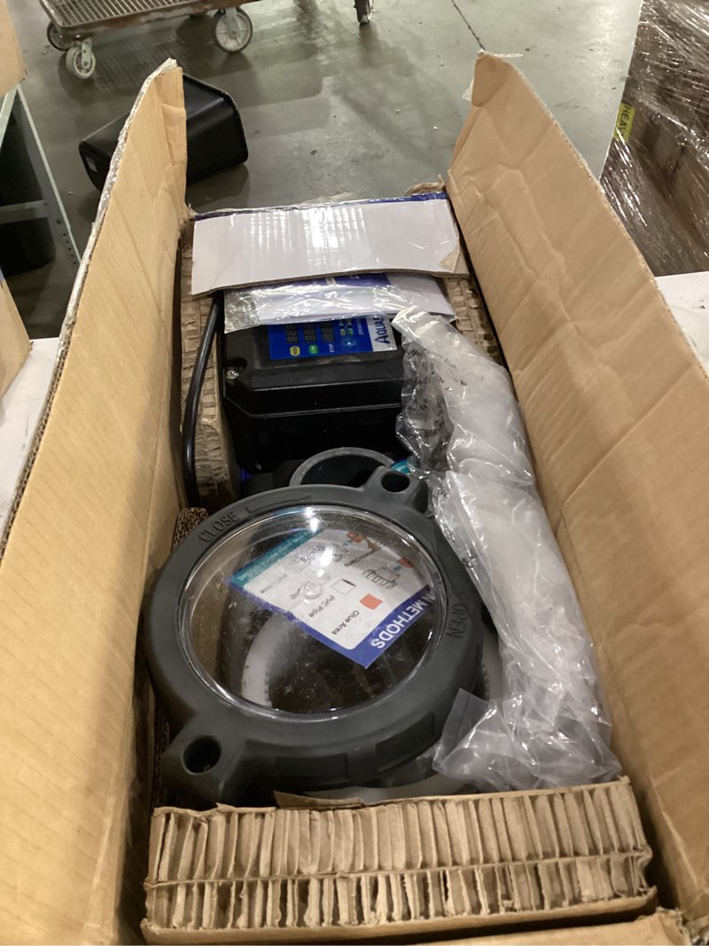 Condition photo showing Good Condition for aquastrong 1.5hp in/above ground pool pump, dual speed with timer, 115v, 4795gph, high flow self primming swimming pool pump,black