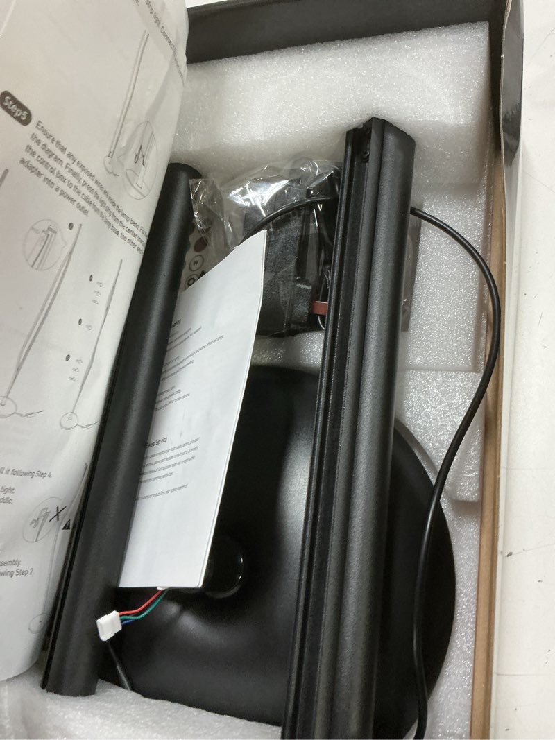 Condition photo showing Good Condition for Vexinat Corner Floor Lamp, Smart RGB LED Corner Lamp with App & Remote, Modern Floor Lamp with 16 Million Colors, Music Sync, Scene Modes, Color Changing Standing Lamps for Living Room, Bedroom 1_Pack