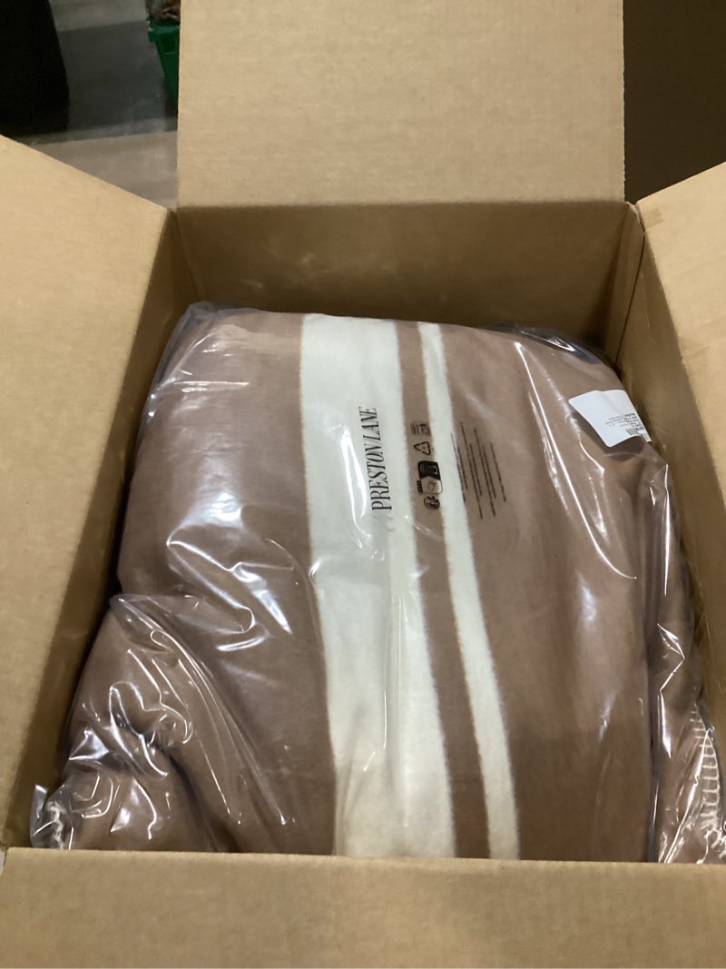 Preston Lane Highrise Throw Pillow – 21" x 21", Premium Cotton Blend, Decorative Accent Pillow for S