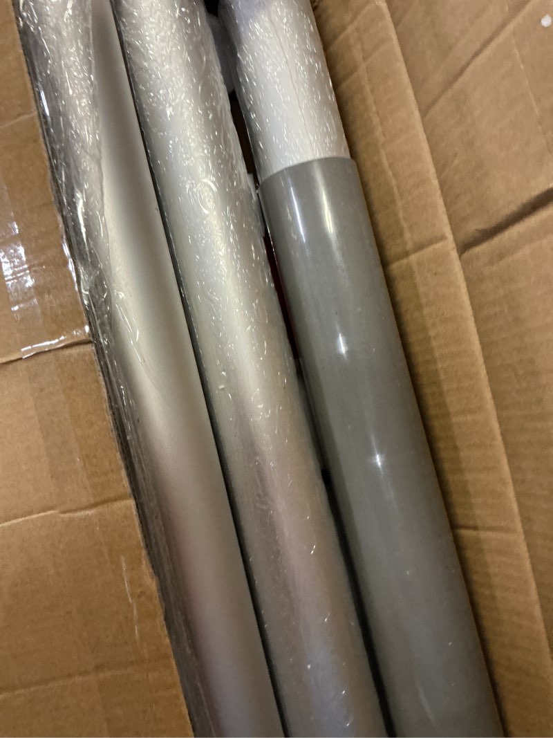 Condition photo showing Good Condition for 100mph 12 gauge flagpole kit with solar light and flag 2mm thick, heavy duty flag pole holder with light solar powered, flagpole kit 20ft silver with pulley and rope, for outside house 12g 20ft
