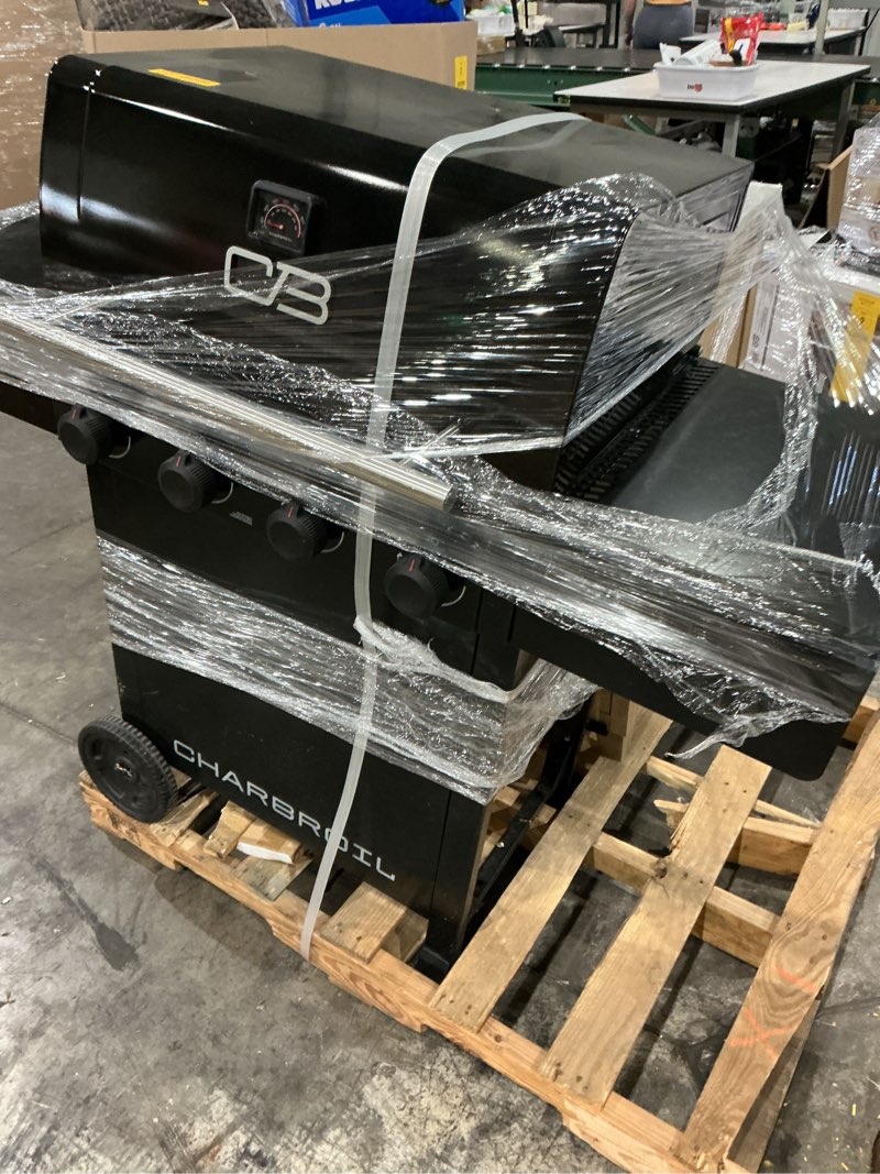 Condition photo showing As Is for charbroil performance series black 4 -burner liquid propane gas grill