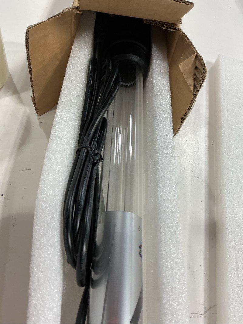 Condition photo showing New/Like New for pond uv light for fish tank uv pond water clarifier for 100-2000 gallon uv pond filter for koi pond swimming pool,spa,large fish tank uv light aquarium for outdoor pond algae control?32w?