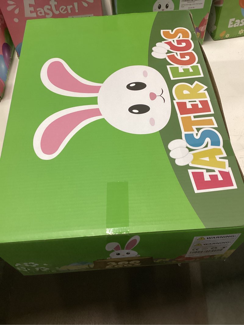 Condition photo showing New/Like New for flysnk 300 pack easter eggs bulk include 6 surprise golden eggs, 2.4 inch bright colors fillable plastic easter egg empty for easter hunt, easter basket stuffers fillers, party favors classroom prize