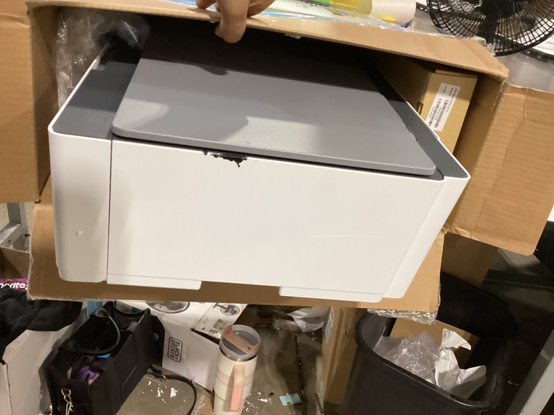 Condition photo showing As Is for hp smart tank 5101 wireless all-in-one refillable printer, scanner, copier with 2 years of ink included, wireless printer-for-home use an ecotank alternative (1f3y0a) st 5101 aio incomplete untested