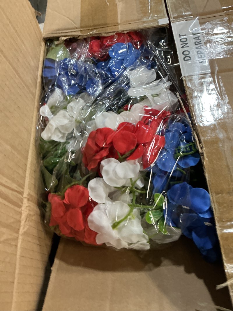 Condition photo showing New/Like New for crowye 2pcs memorial day 4th of july grave wreaths with stand set 23. 62in cemetery wreaths 30in easel patriotic gravestone headstone independence day decor(simple grave style)