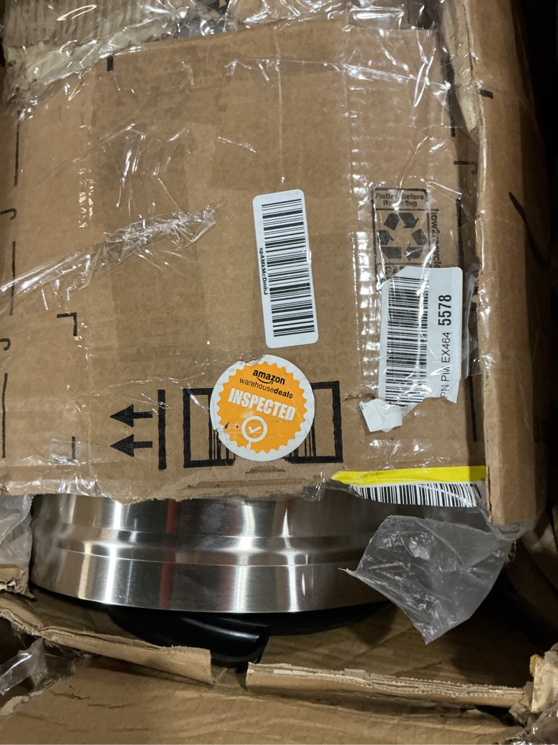 Condition photo showing As Is for bunn tdo-4 commercial iced tea dispenser w/solid lid, oval