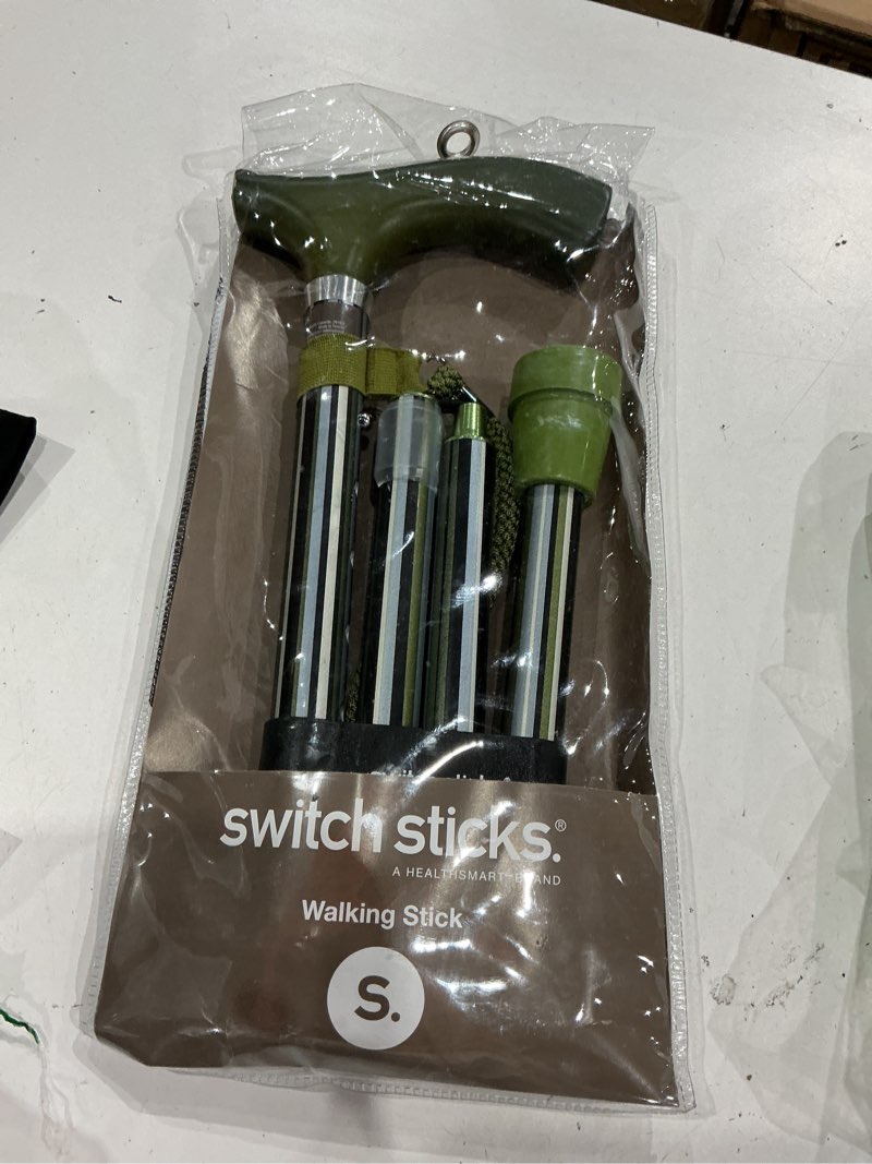 Condition photo showing Good Condition for switch sticks walking cane for men or women, foldable and adjustable from 32-37 inches, fsa and hsa eligible huntington