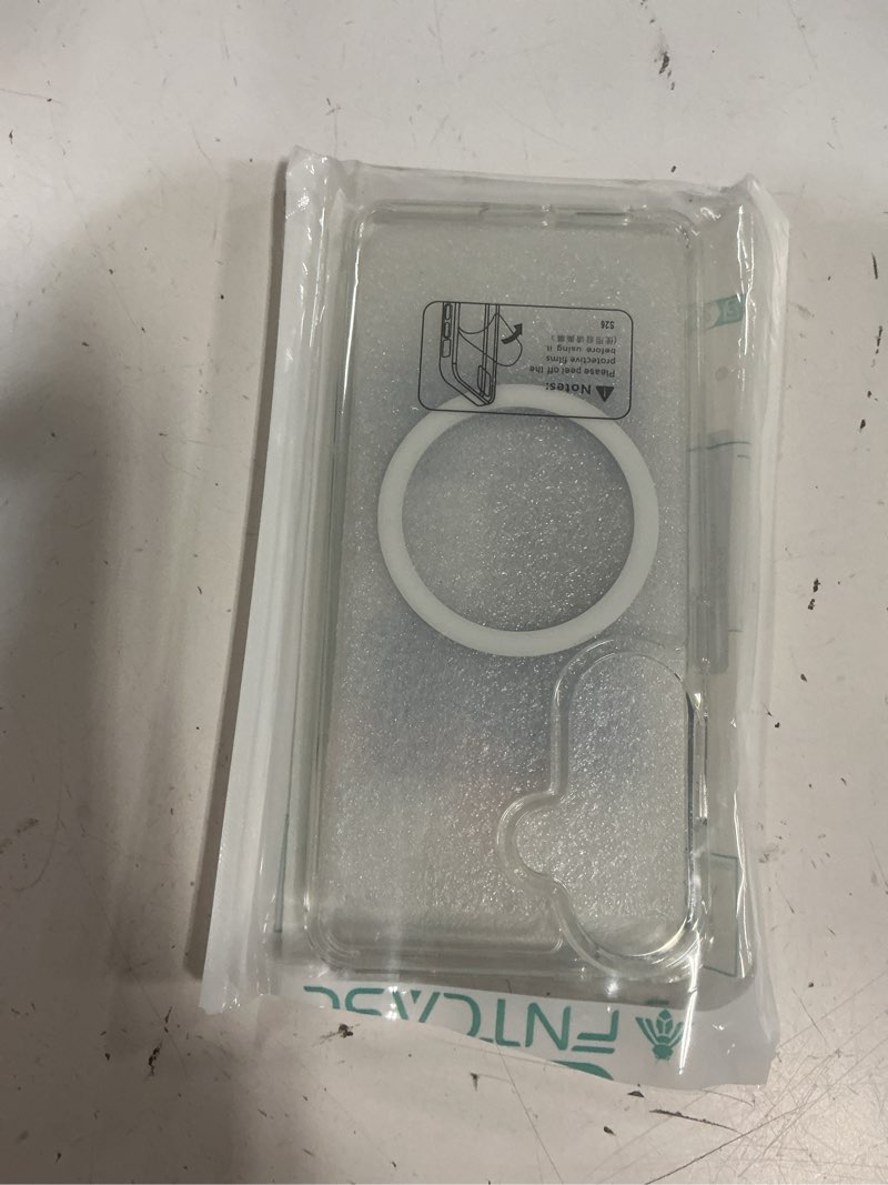 Condition photo showing Good Condition for fntcase for samsung galaxy s26 case: clear anti yellowing magnetic military grade drop protection cell phone cover compatible with magsafe - rugged shockproof protective bumper transparent phonecase for galaxy s26 (6.3 inch) a-clear