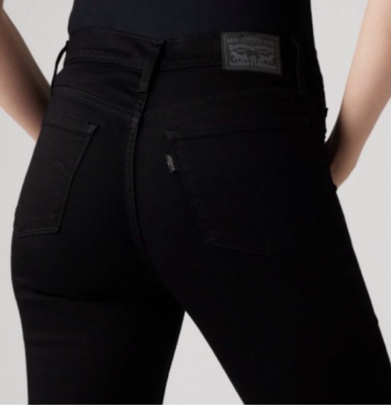 levi's womens women's 311¿ shaping skinny soft black jeans