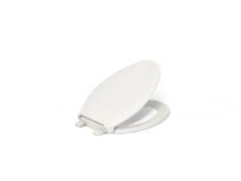 kohler cachet® nightlight soft close toilet seat elongated, readylatch®, grip-tight hardware, white
