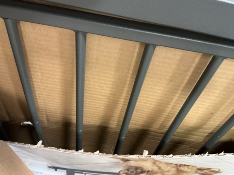 Condition photo showing Good Condition for MidWest Homes for Pets 29 Inches Tall Walk-Though Steel Pet Gate  Pressure Mounted Dog Gate Measures 29 - 38 Inches Wide & Includes two 3-Inch Extensions  Graphite