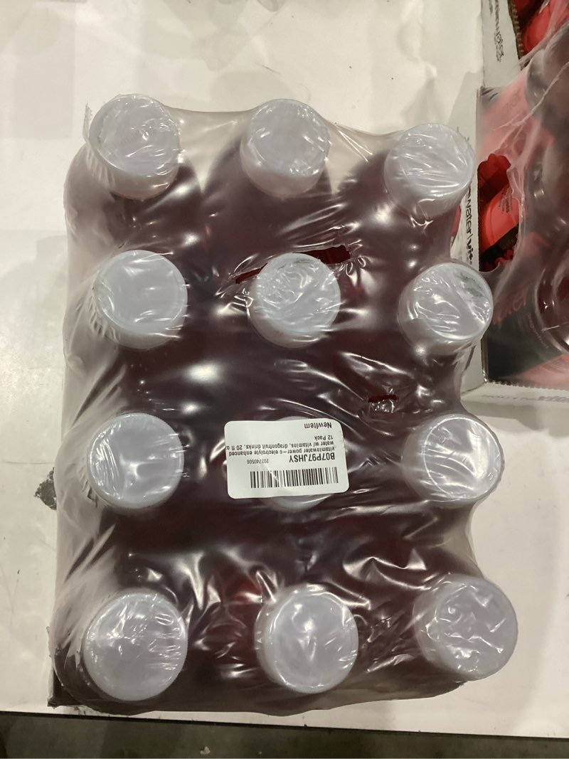 Condition photo showing New/Like New for vitaminwater Power-C Dragonfruit Nutrient Enhanced Flavored Water Beverage, 20 fl oz Bottles, 12 Pack Power-C Dragonfruit 20 fl oz (Pack of 12)