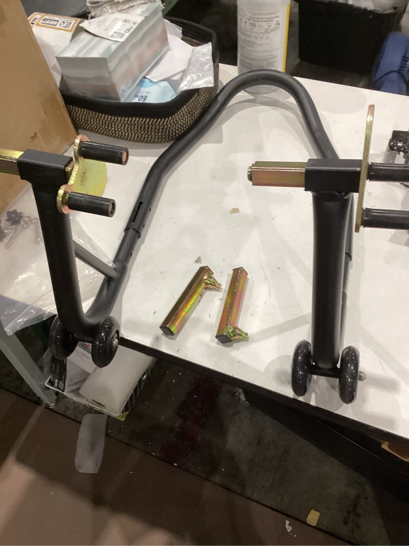 jack boss motorcycle stand rear combo wheel lift stand