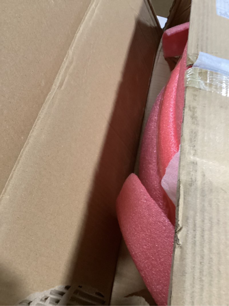 Condition photo showing As Is for Jueraori 23.6x5.9in Round Mannequin Display Pedestal Stands, Bridal Shop Cylinder Plinth Raiser Stand, Party Event Decor Platform Base Tables For Model Comic-Con Air Conditioner Heightening Boutiques White 23.6x5.9in