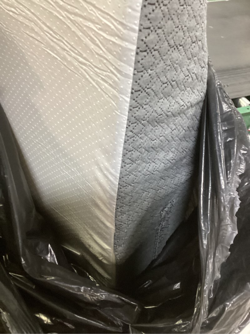 Condition photo showing Good Condition for Leg Pillow for Elevation & Support, 24"x22"x8" Memory Foam Cushion with Grey White Patterned Polyester Cover, Ideal for Improving Circulation & Relaxing Leg Grey & White Flat to top 8 in