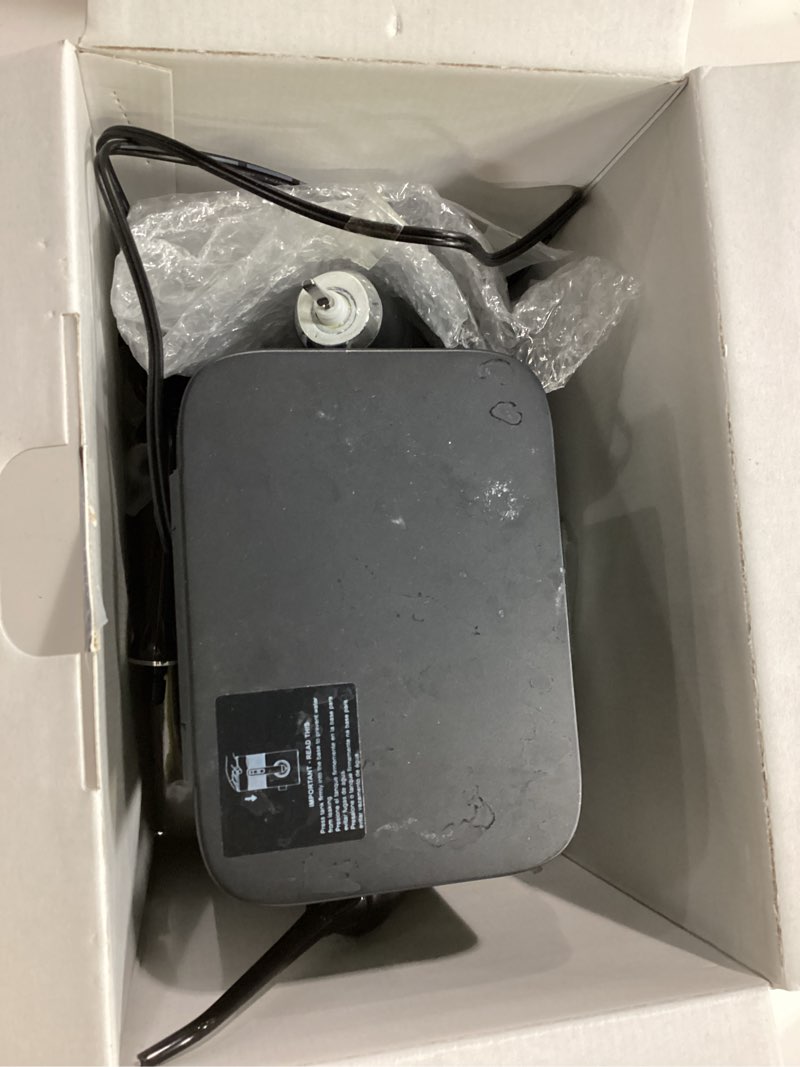 Condition photo showing As Is for AquaSonic Home Dental Center PRO – Brushing & Flossing Made Easy – Brush & Floss – Power Toothbrush & Water Flosser – Whiter Teeth & Healthier Gums – Black Series Pro+Oral Irrigator