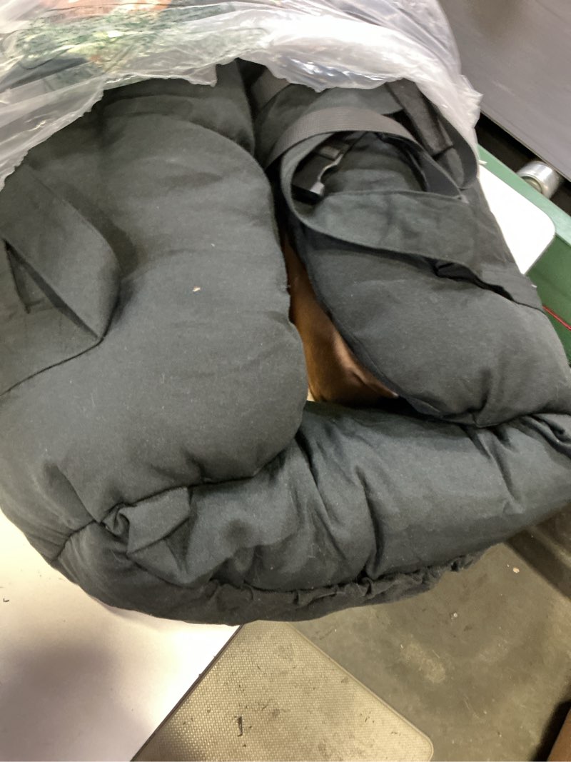 Condition photo showing Good Condition for dog car seat for small dogs, portable puppy car seat of easy installation, fashionable pet carrier bag with large pockets, machine washable dog booster seat (black)