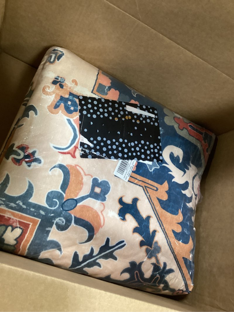 Rugflix 5x7 Area Rug for Living Room, Machine Washable Area Rugs with Non-Slip Backing, Large Soft B