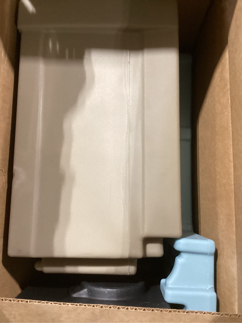 Condition photo showing Good Condition for Kids Play Kitchen Toys, Kids BBQ Grill Playset with Smoke Sound Light, 2-Layer Barbecue Toy with Wheels, Outdoor Play Food Toys Cooking Set for Toddlers 3-5, Birthday for Boys Girls Black