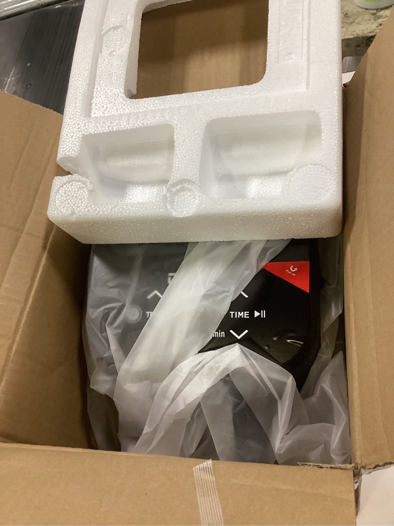 Condition photo showing New/Like New for DEIME Air Fryer, Small Digital 3 Qt Airfryer Space Saving Compact, Bake, Reheat, Roasts for Quick Easy Meals, Mini Compact & Quiet, Nonstick & Dishwasher Safe Basket (Black) Black-3QT