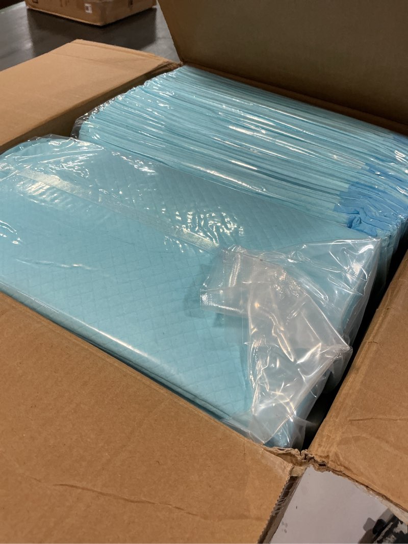 Condition photo showing Good Condition for puppy pee pads for dogs 51"x36" 100 count, extra large dog pee pads, xxxxl leak-proof & super absorbent dog pee pads, thicken disposable potty pads puppy training pads for cats rabbits 51*36 100