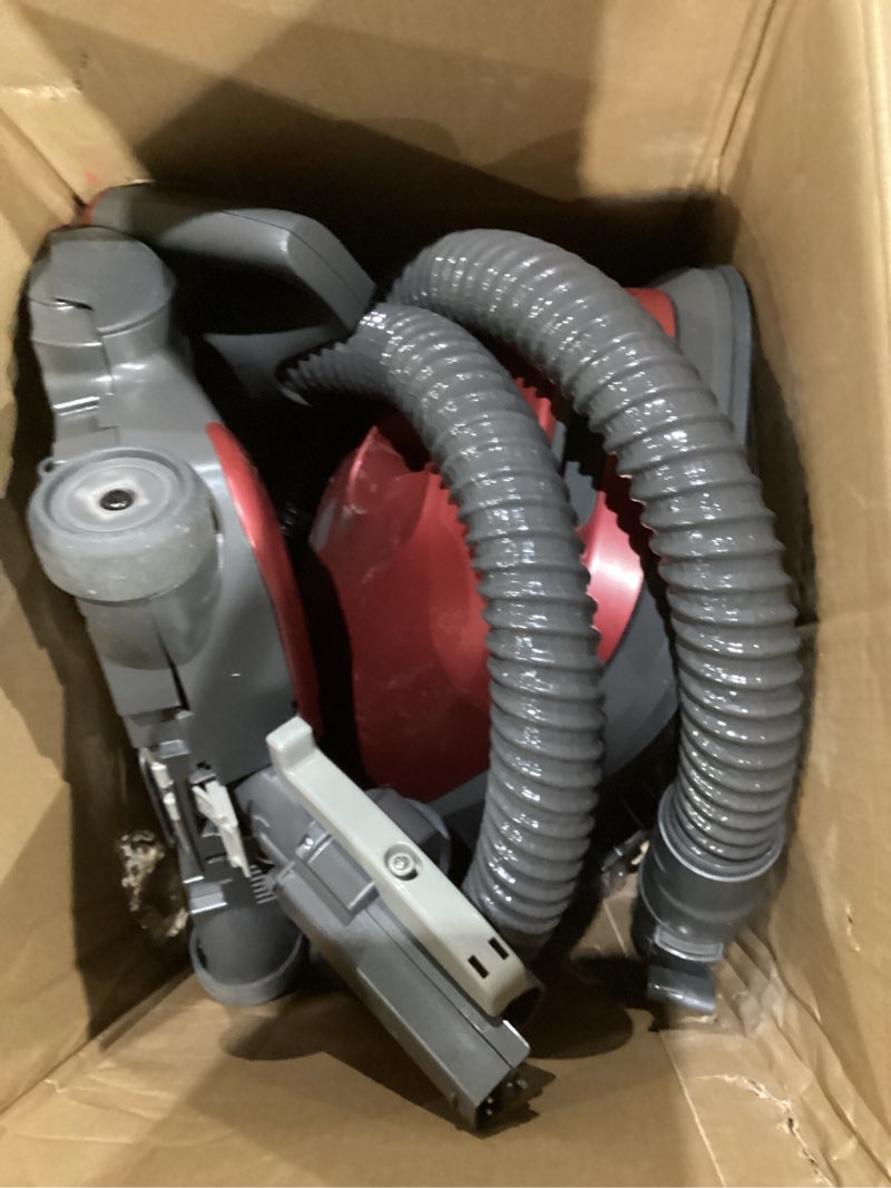 Condition photo showing As Is for Kenmore 81414 Bagged Canister Vacuum Cleaning Tools, 400 Series + Telescoping Wand, Red Kenmore 400 Series + Telescoping Wand