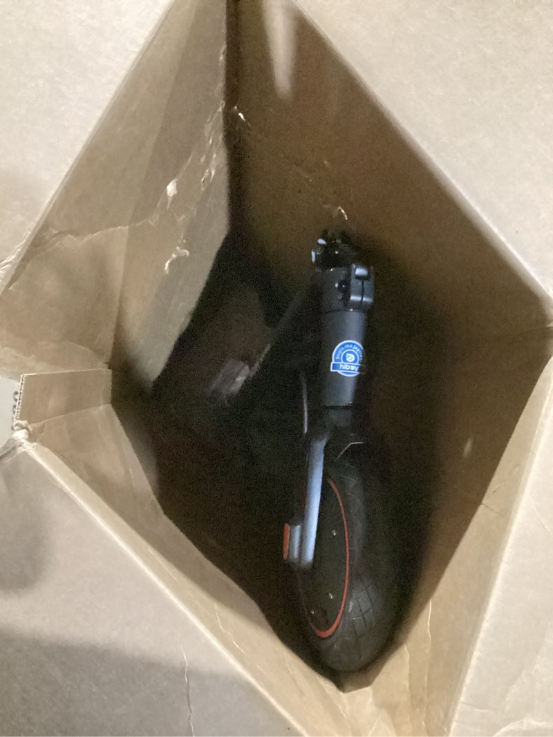 Condition photo showing As Is for hiboy s2r plus/max pro/u2 pro electric scooter, 500w–810w peak motor, 19–22 mph, 22–46.6 miles long range, foldable commuter electric scooter for adults