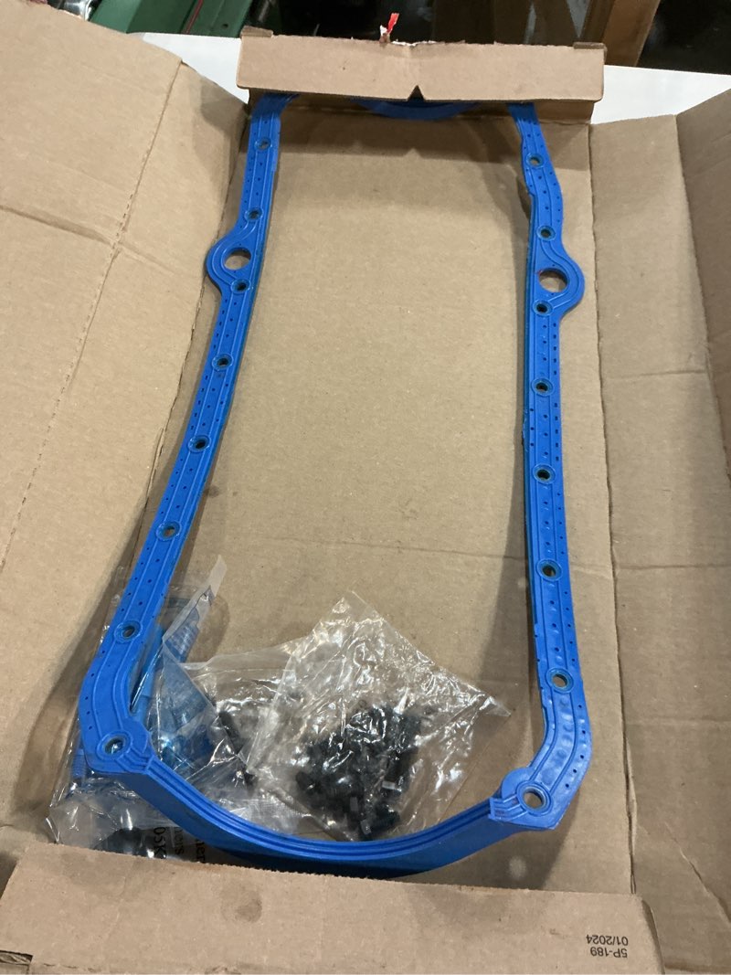 Condition photo showing Good Condition for fel-pro engine oil pan gasket set fits select: 1975-1985 chevrolet c10  1975-1982 chevrolet corvette