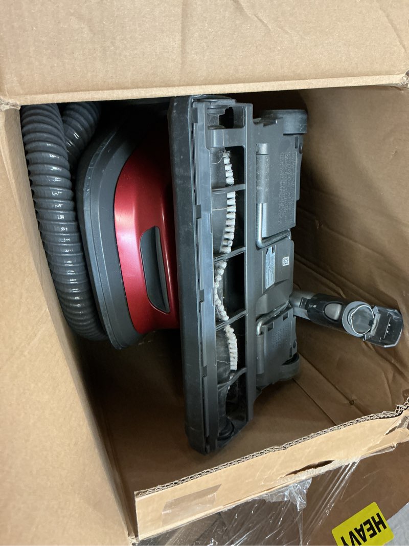 Condition photo showing As Is for Kenmore 81414 Bagged Canister Vacuum Cleaning Tools, 400 Series + Telescoping Wand, Red Kenmore 400 Series + Telescoping Wand