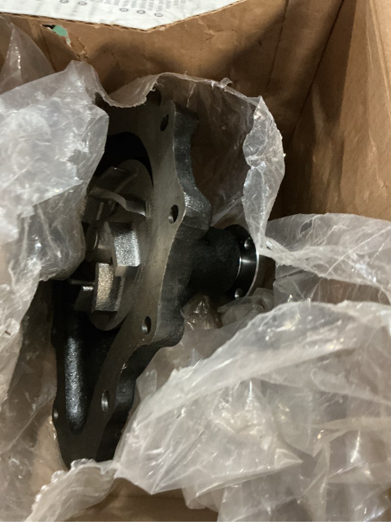 Condition photo showing As Is for gmb 130-1280 oe replacement water pump with gasket original equipment
