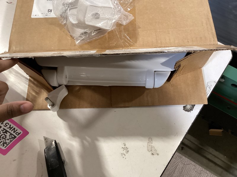 Condition photo showing Good Condition for centoco 2 inch raised toilet seat for seniors, round, open front with cover, plastic, made in the usa, hl460sts-001, white 2" open front round 1 pack