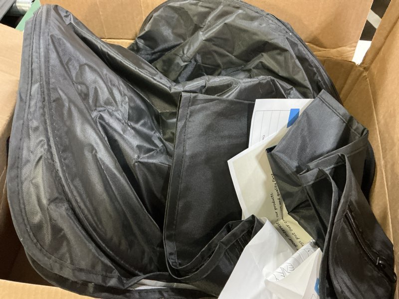 Condition photo showing As Is for windshield sun shade custom fit for 2022 2023 2024 2025 2026 rivian r1t accessories foldable sunshade sun blocker protect car from sun rays & heat damage keep car cooler fit rivian r1t 2022-2026