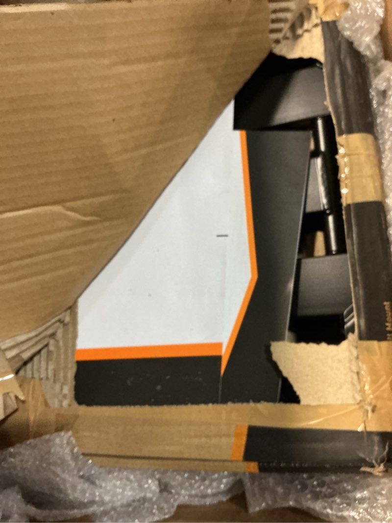 Condition photo showing Good Condition for perlegear full motion tv wall mount for 42–97 inch tvs up to 132 lbs, preassembled and telescopic design for easy setup, swivel, tilt and extension, fits 16?/18?/24? wood studs, max vesa 600x400mm fits 42-97" tvs / max 24" wood stud