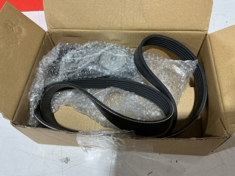 Condition photo showing As Is for 1662036010 drive belt tensioner kit compatible with toyota camry 2012-2017 2.5l, rav4 2.5l 2009-2018, scion tc 2011-2016 2.5l serpentine belt kit for lexus nx300h 2.5l #39106 166200v020