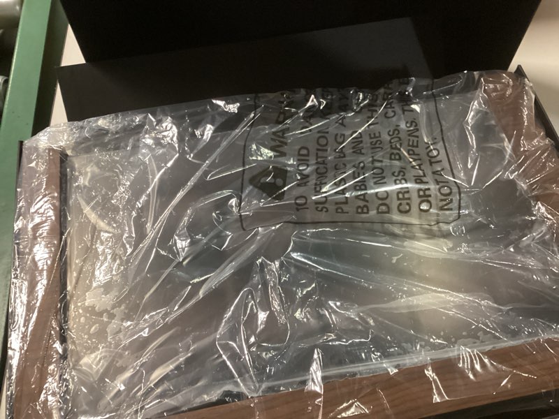 Condition photo showing Good Condition for SONGMICS 12-Slot Watch Box, Lockable Watch Case with Glass Lid, 2 Layers, with 1 Drawer for Rings, Bracelets, Gift Idea, Black Synthetic Leather, Wine Red Lining UJWB012R01