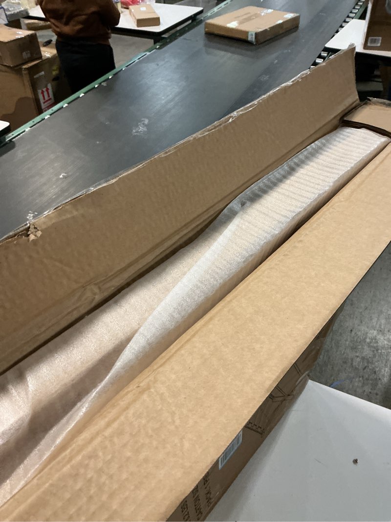 Condition photo showing Good Condition for Fully Assembled Luggage Rack, 26.77" Natural Luggage Rack for Guest Room, Bamboo Folding Suitcase Stand with Fabric Storage Shelf, Heavy Duty 5 Nylon Straps Luggage Holder for Hotel, 1 Pack Wood -1pack