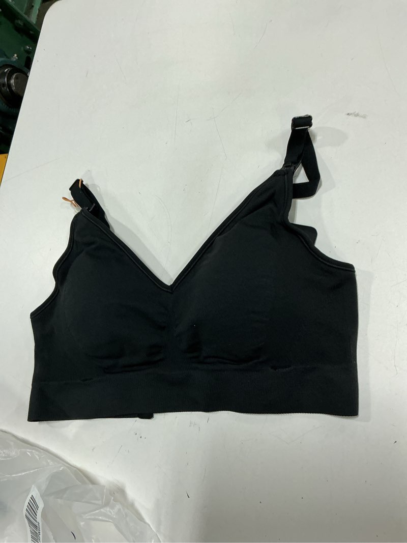 Condition photo showing Good Condition for seamless nursing bra, m, black