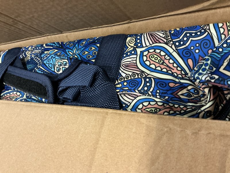 Condition photo showing Good Condition for kyerlish american mahjong tile set with blue printed carrying bag, 166 premium tiles, 4 all-in-one color racks/pushers, mah jongg sets, mahjong game set for travel, christmas, birthday gifts blue?blue tiles?