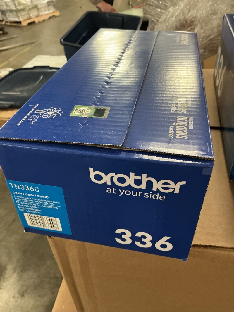 Condition photo showing New/Like New for brother printer tn336c toner cartridge