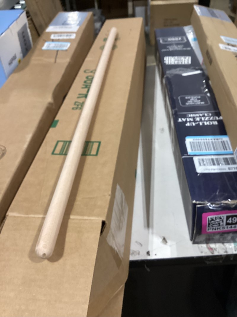 Condition photo showing Good Condition for similiar productkeyaiira - wooden dowel rods in birch & walnut wood unfinished hardwood sticks -use for leather home decor; curtain rod, ceiling & suspension straps, paper towel holder & rails - 3/4 in x 8.5 in birch 8.5 inches birch