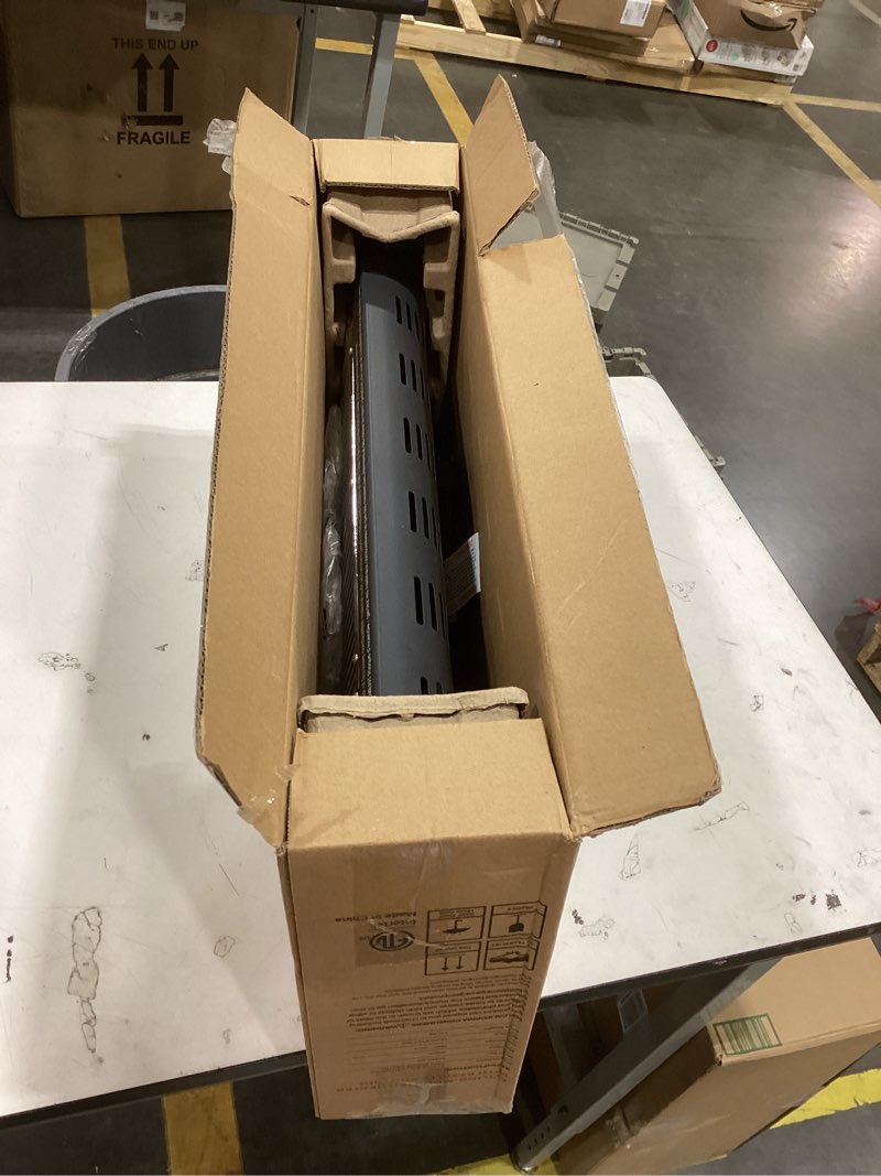 Condition photo showing Good Condition for shinic electric garage heaters with remote control, 1500w/750w ceiling mounted radiant quartz heater with work light, 90° rotation, 5 mode settings, electric heater for garage, shop, patio large room
