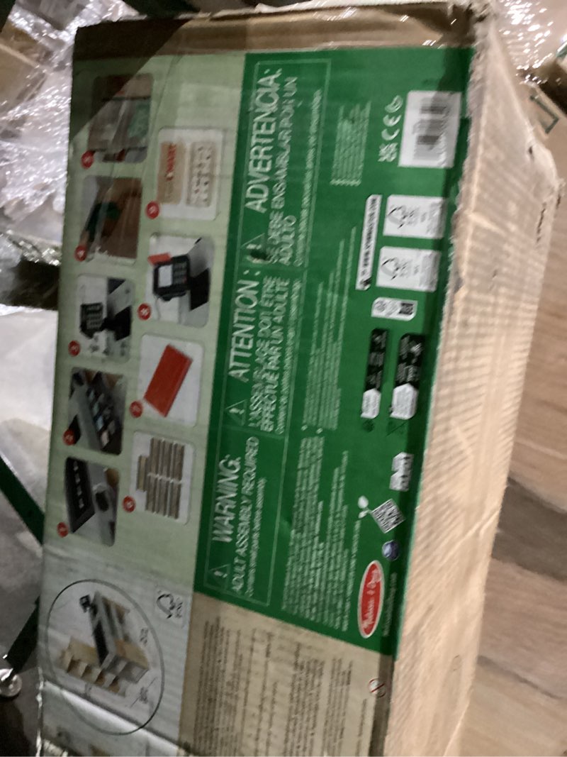 Condition photo showing As Is for Melissa & Doug, Fresh Mart Pretend Grocery Store, Kids Cash Register with Scanner, Shelves, & Conveyor Belt, Kids Toys for Girls & Boys MAIN