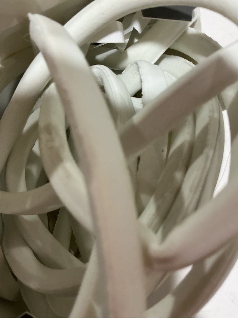 Condition photo showing Good Condition for All Weather White EPDM P Section Rubber Weather Seal Strips - MD Building Products 02576