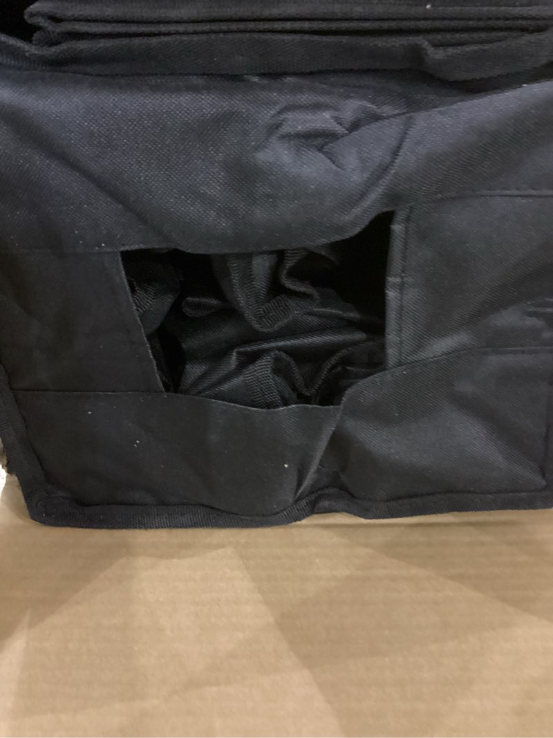 Condition photo showing Good Condition for Navatiee 140L Collapsible Folding Wagon, Large Capacity Foldable Wagon with Silent All-Terrain Wheels, Utility Grocery Cart for Camping Shopping Outdoor, Black